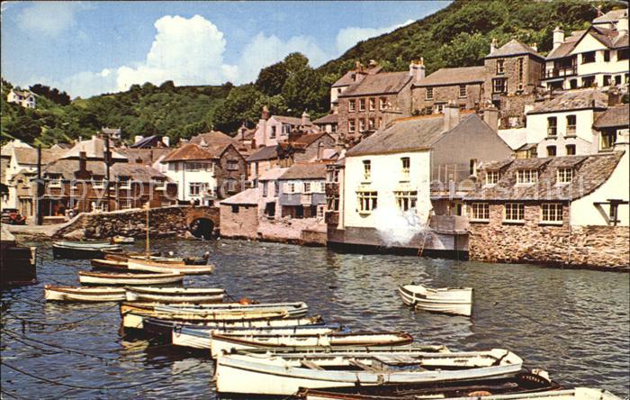 Polperro Cornwall Hafen