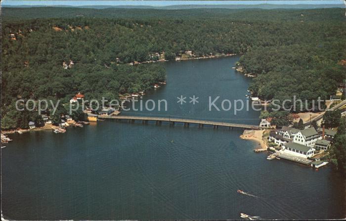 Lake Hopatcong Fliegeraufnahme River Styx