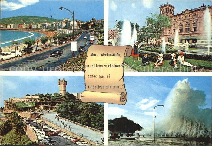 San Sebastian  Pais Vasco ES Jardins de la Reina Regente Monte Igueldo