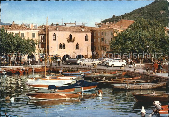 Garda Lago di Garda Der Hafen