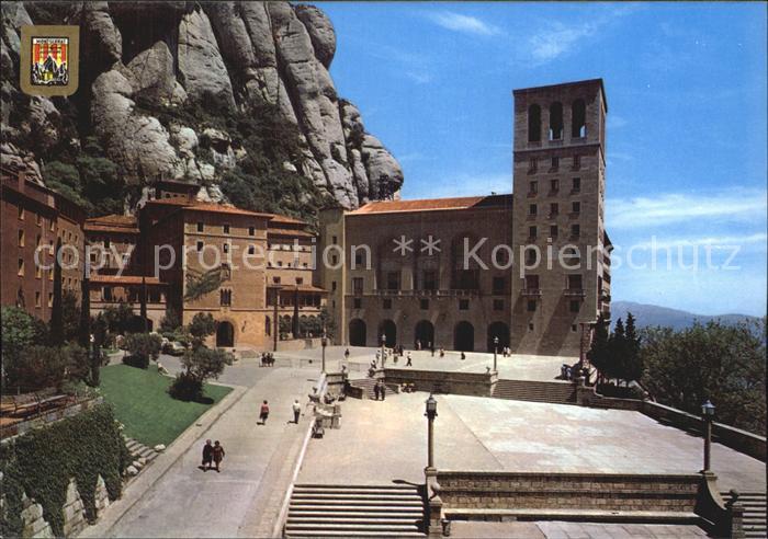 Montserrat Kloster Hauptplatz