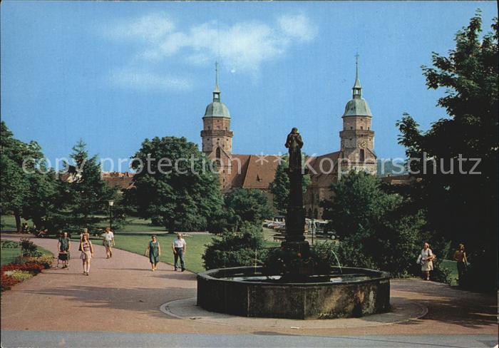 Freudenstadt Evangelische Stadtkirche Marktbrunnen