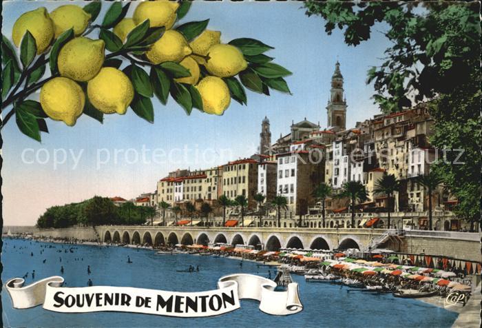 Menton Alpes Maritimes Strand