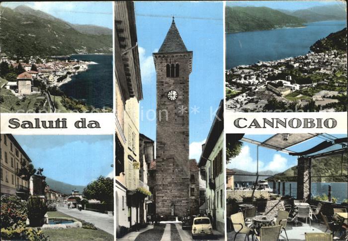 Cannobio Lago Maggiore Kirche StrandTerrasse
