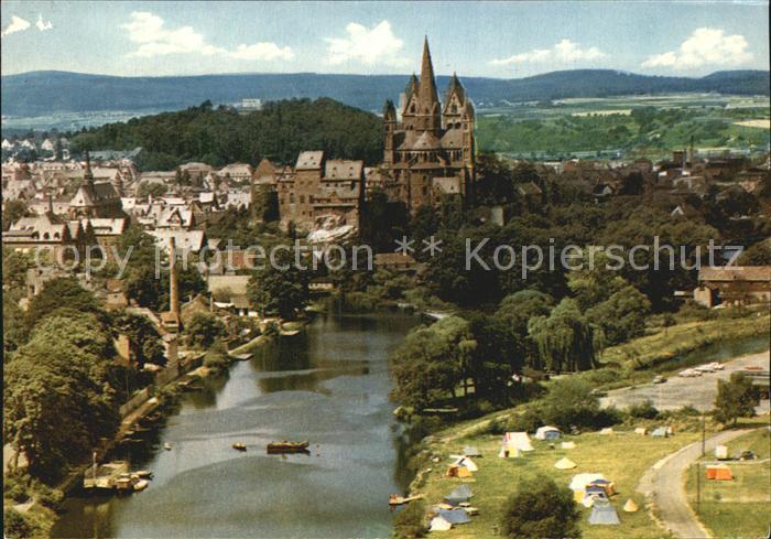 Limburg Lahn Blick von der Autobahn