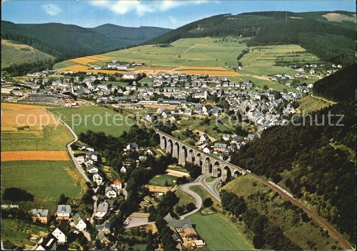 Willingen Sauerland Fliegeraufnahme Viadukt