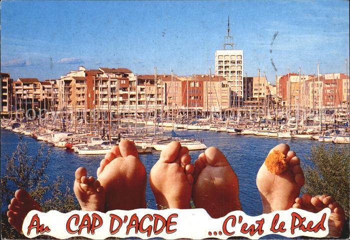 Cap-d Agde Hafenansicht
