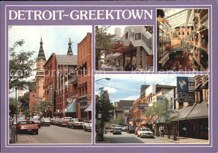 Detroit Michigan Greektown