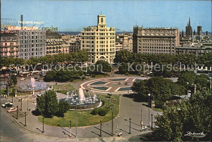 Barcelona Cataluna Plaza de Cataluna