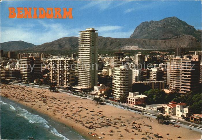 Benidorm Strandansicht