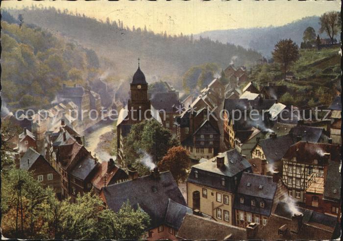 Monschau Montjoie NRW Im Morgengrauen