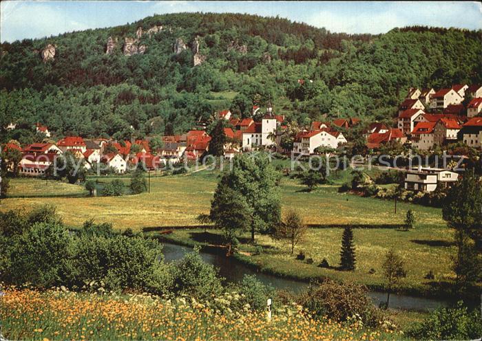 Muggendorf Fraenkische Schweiz Teilansicht