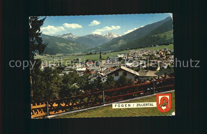 Fuegen gegen Ahornspitze Zillertal