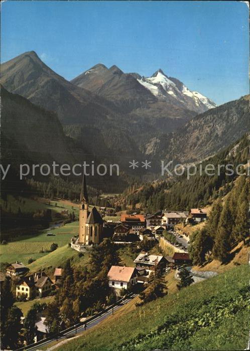 Heiligenblut Kaernten Blick auf den Grossglockner
