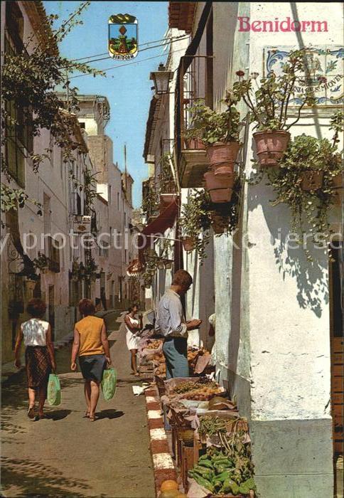 Benidorm Kleine Gasse