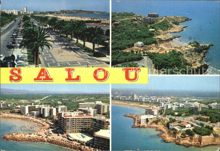 Salou Fliegeraufnahme Strand Promenade