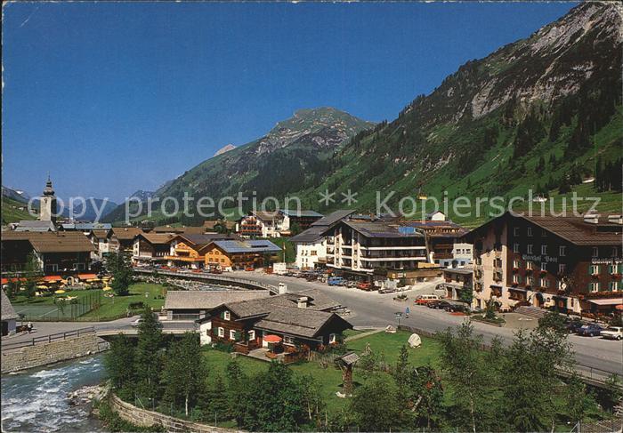 Lech Vorarlberg Teilansicht