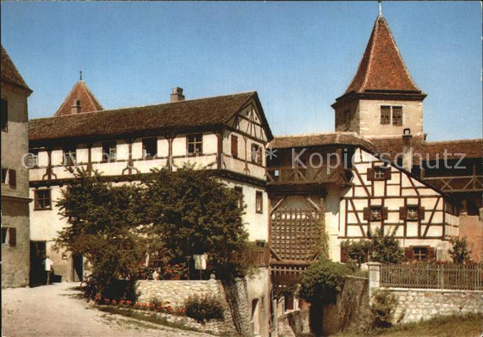 Harburg Schwaben Inneres Schlosstor Fallgatter