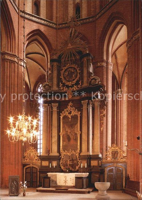 Wismar Mecklenburg Sankt Nikolai Hauptaltar