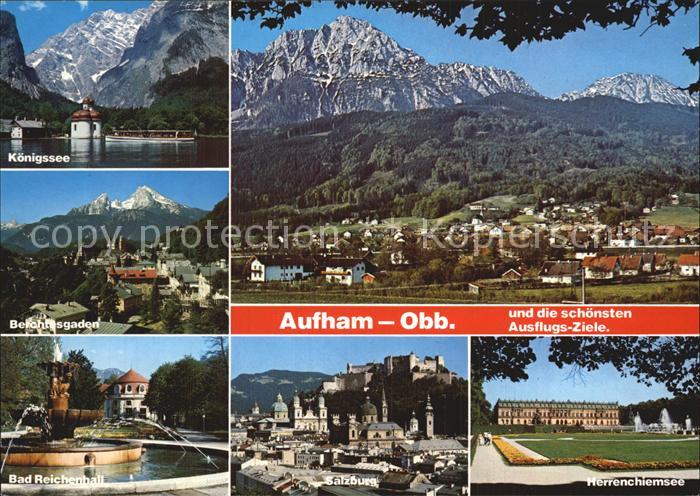 Aufham Chiemgau Herrenchiemsee Bad Reichenhall Berchtesgaden