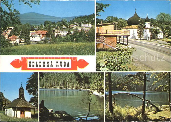 Zelezna Ruda Markt Eisenstein See Kapelle