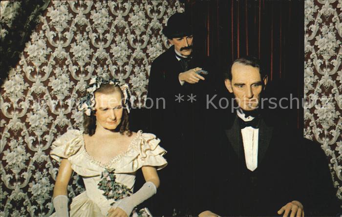 Politiker Abraham Lincoln Death Theatre Washington