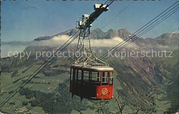 Seilbahn Gerschnialp-Truebsee Engelberg