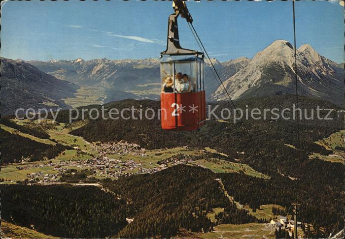 Seilbahn Seefelder Jochbahn Seefeld Tirol Rosshuette Hohe Munde