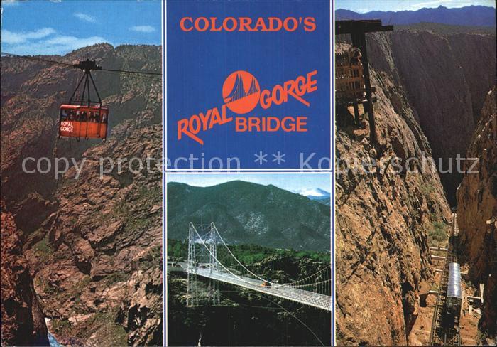 Seilbahn Royal Gorge Colorado Suspension Bridge
