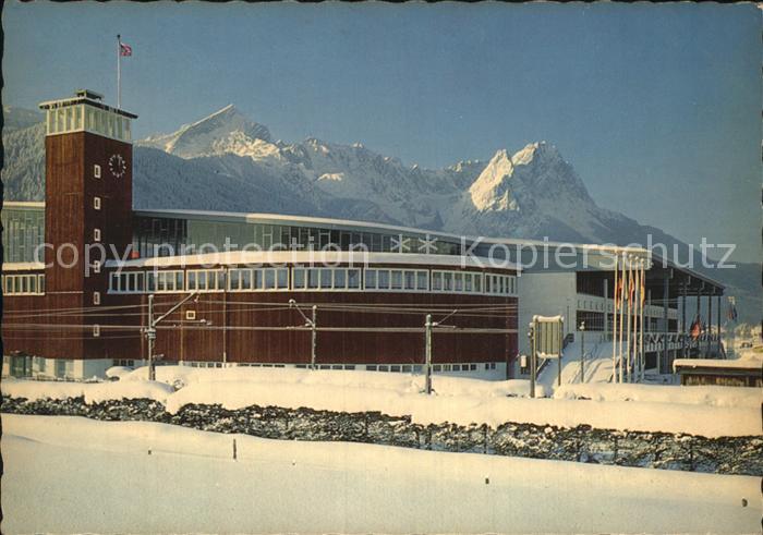 Stadion Stadium Estadio-- Olympia-Eisstadion Garmisch-Partenkirchen Zugspitzgrup