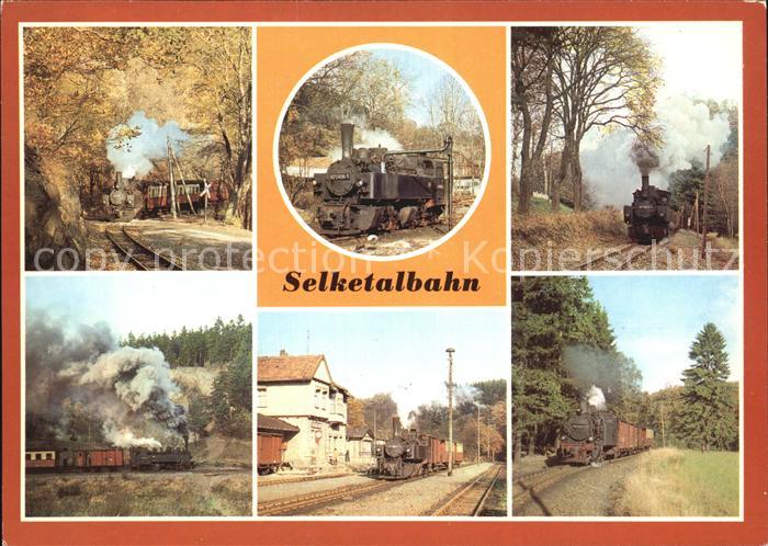 Lokomotive Selketalbahn Bahnhof Alexisbad Strassberg Gernrode