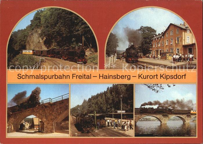 Lokomotive Schmalspurbahn Freital Hainsberg Kipsdorf