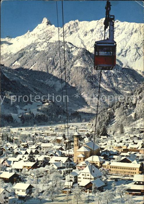 Seilbahn Hochjochbahn Schruns Zimba Vandanser Steinwand