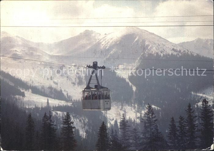 Seilbahn Tatry Zachodnie Kasprowy Wierch