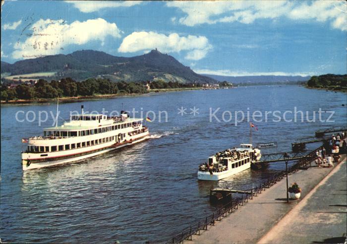 Motorschiffe Bad Godesberg Uferpartie