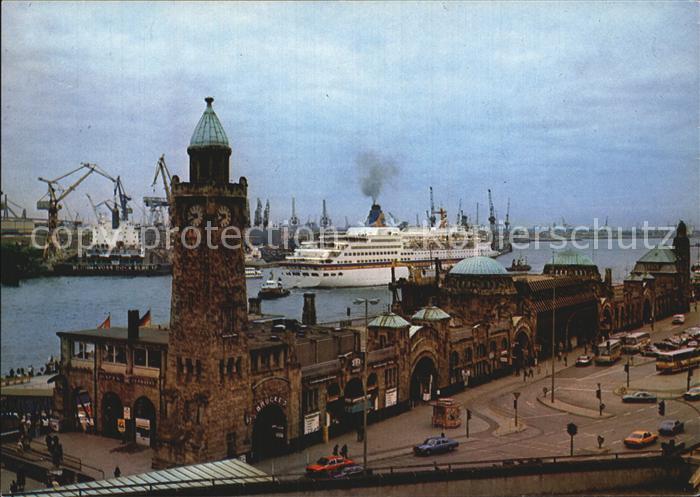 Faehre Ferry Bac Traghetto-- MS Europa Hamburg St. Pauli Landungsbruecken