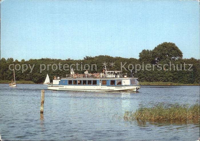Motorschiffe MS Priborn Mueritz Roebel
