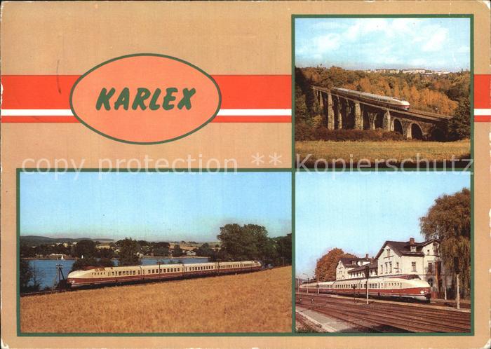 Eisenbahn VT 175.0 Ex Karlex Talsperre Pirk Syratalviadukt