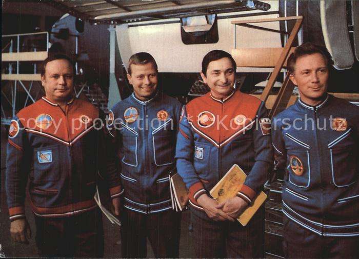 Raumfahrt Kosmosflug UdssR-DDR Sigmund Jaehn Waleri Bykowski Viktor Gorbatko