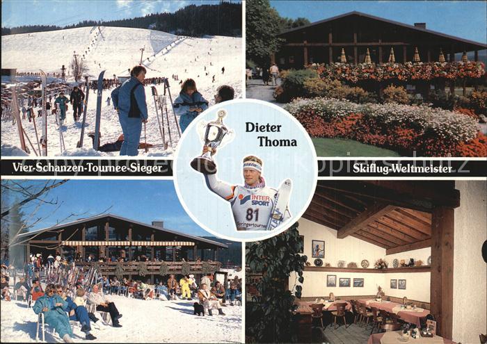 Ski-Flugschanze Vier-Schanzen-Tournee Skiflug-Weltmeister Dieter Thoma Hinterzar