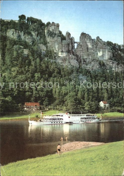 Motorschiffe Bastei Saechsische Schweiz