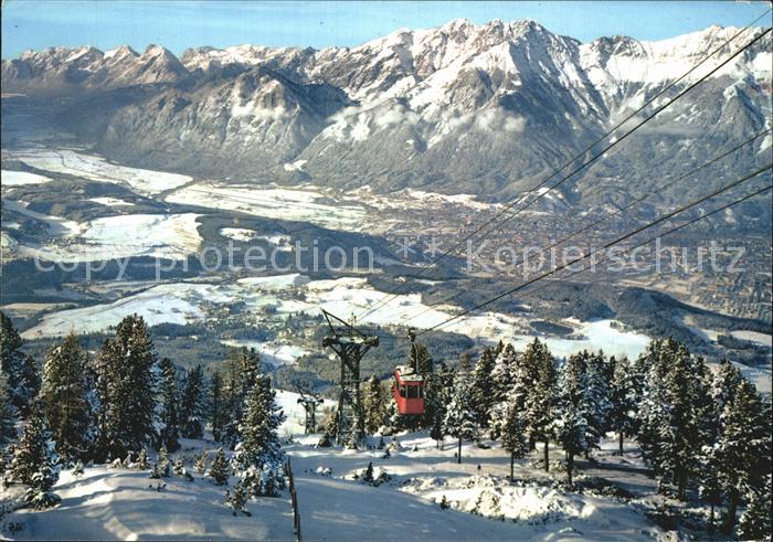 Seilbahn Patscherkofel Innsbruck Igls Inntal