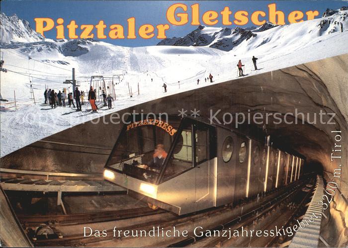 Zahnradbahn Pitztal Gletscherbahn St. Leonhard-Mitt