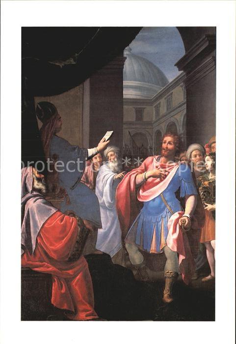Religion Volterra Cattedrale Inghirami S. Paolo riceve le lettere Matteo Rossell