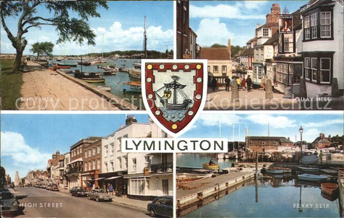 Lymington Town The River Quay Hill High Street Ferry Slip