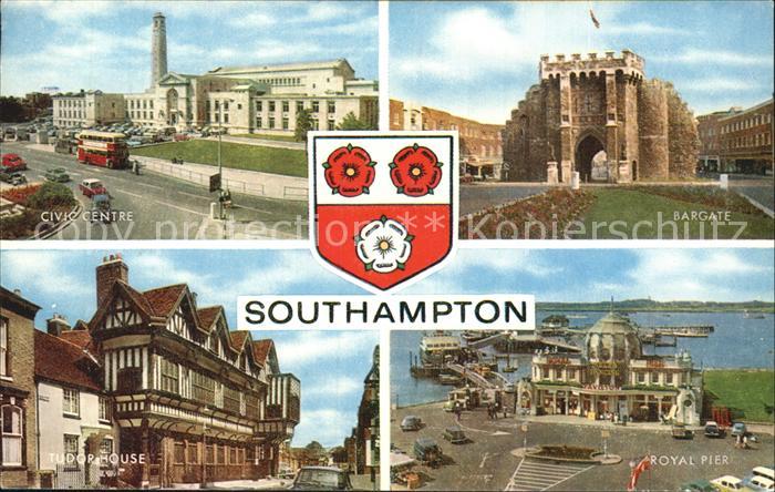 Southampton Civic Centre Bargate Tudor House Royal Pier