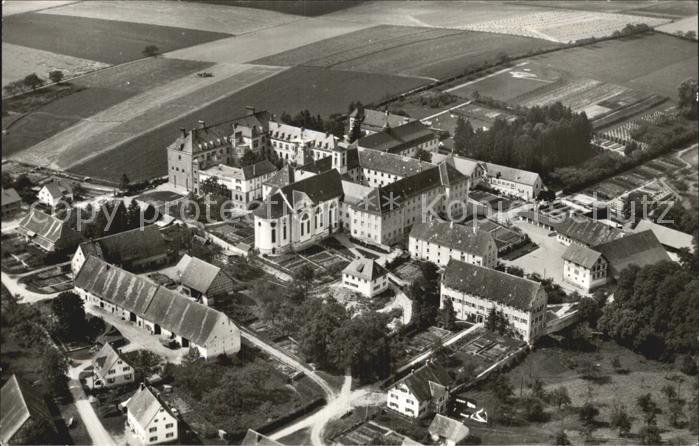 Saulgau Kloster Siessen Fliegeraufnahme