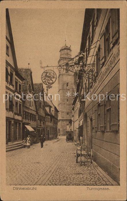 Dinkelsbuehl Turmgasse