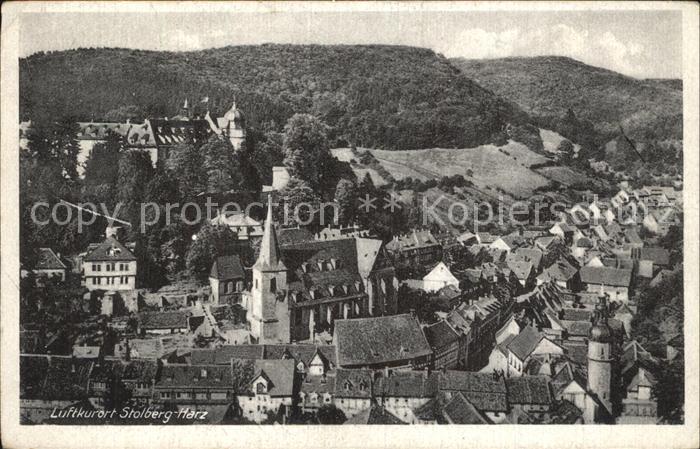 Stolberg Harz Stadtblick
