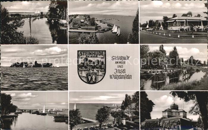 Steinhuder Meer mit Insel Wilhelmstein Teilansichten Schloss